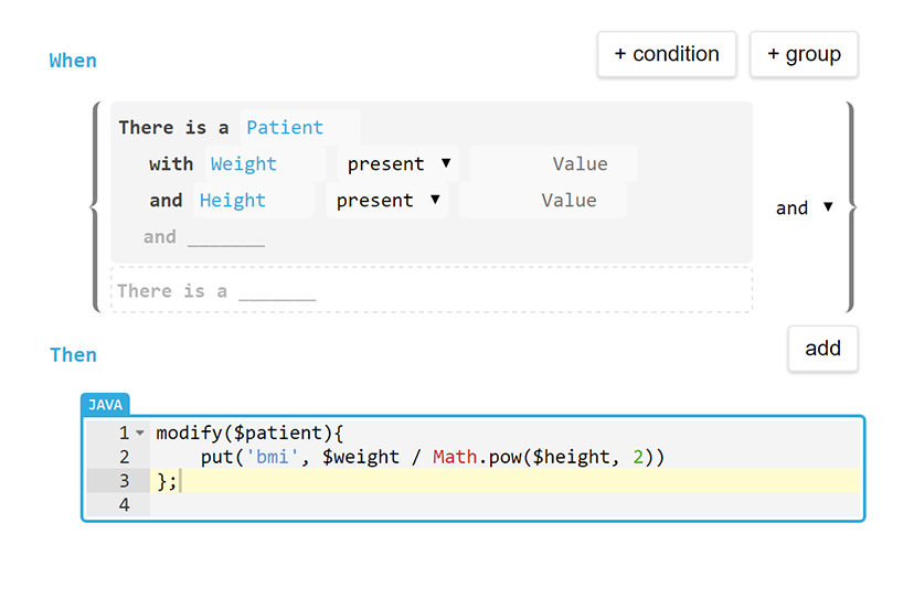 Lexicon rules editor