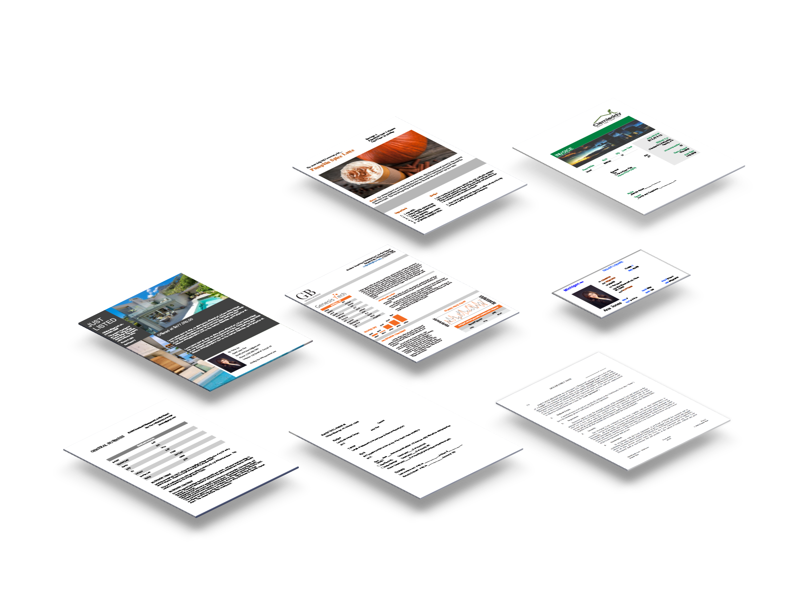 Logicdrop documents mockup